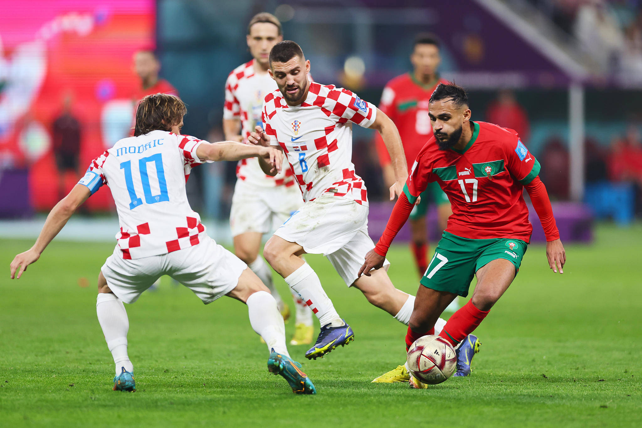 克罗地亚队憾败，无缘欧洲杯四强